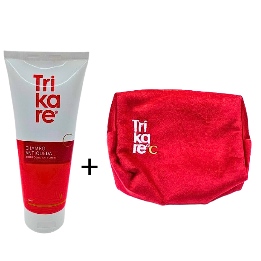 Trikare-C-Shamp-Anti-Chute-200mlTrousse.png Trikare C Shampoing Anti-Chute 200ml+Trousse – Image 1