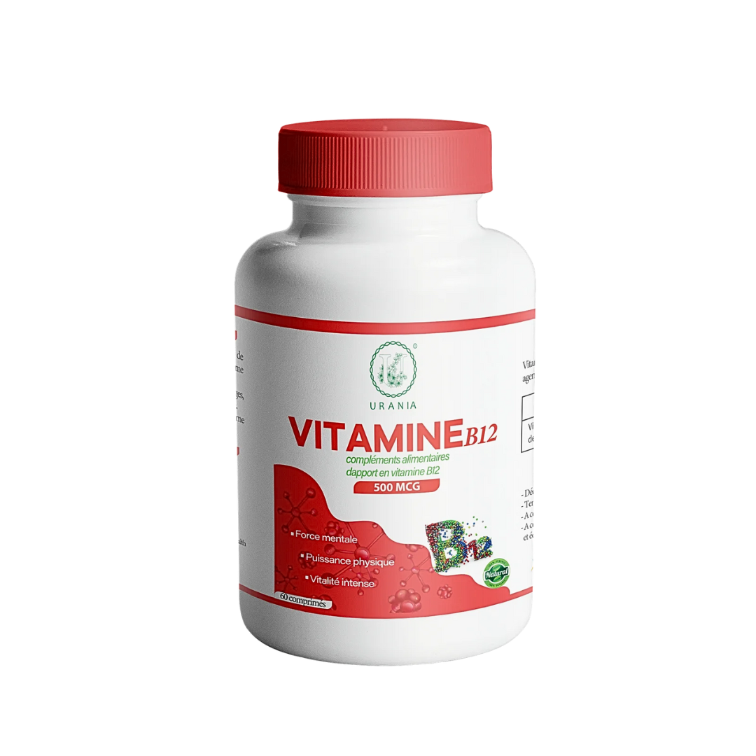 URANIA-Vitamine-B12-60-comprimes.png URANIA Vitamine B12 60 Comprimes – Image 1