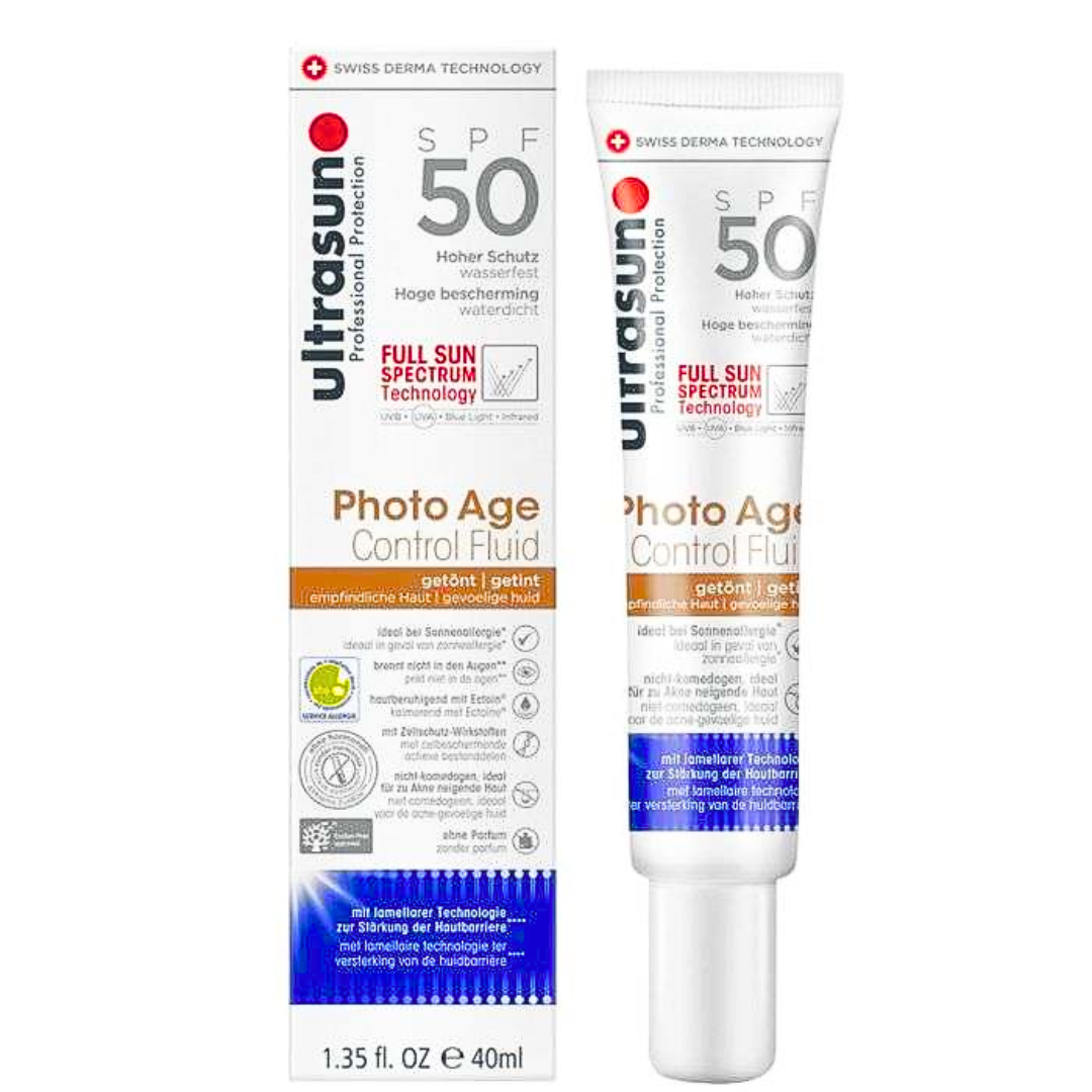 Ultrasun-Photo-Age-controle-Fluide-teinte-spf50-40ml.png Ultrasun Photo Age Controle Fluide Teinte Spf50 40ml – Image 1