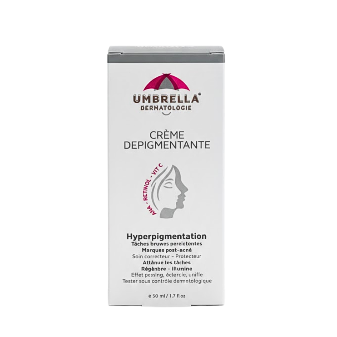 Umbrella-Creme-Depigmentante-50ml.png Umbrella Creme Depigmentante 50ml – Image 1