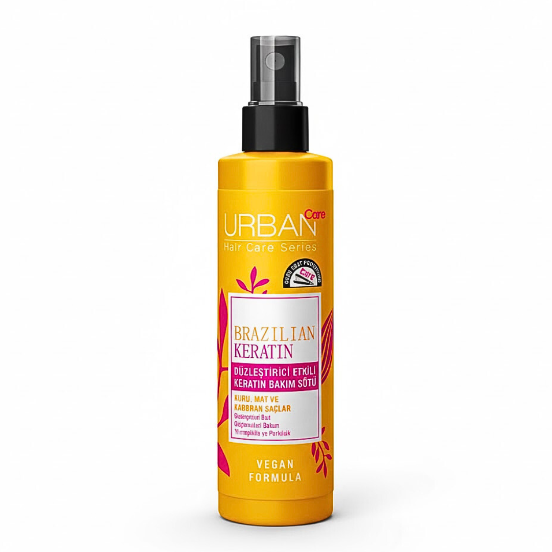 Urban-Care-Brazilian-Keratin-Hair-Care-Milk-200ml.png Urban Care Brazilian Keratin Hair Care Milk 200ml – Image 1