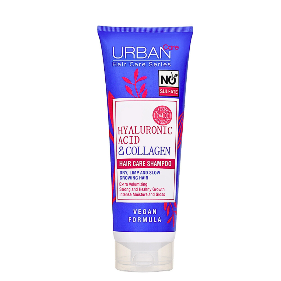 Urban-Care-Hyaluronic-Acid-Collagen-Shampooing-250ml-1.png Urban Care Hyaluronic Acid & Collagen Shampooing 250ml – Image 1
