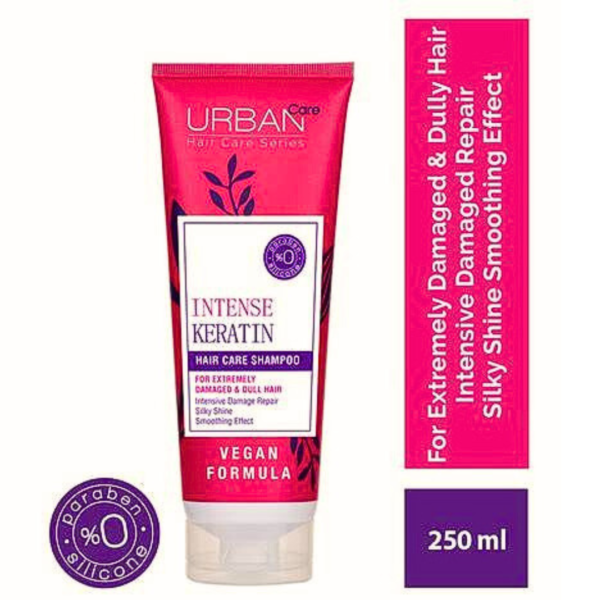 Urban Care Intense Keratin Shampooing Reparateur 250ml