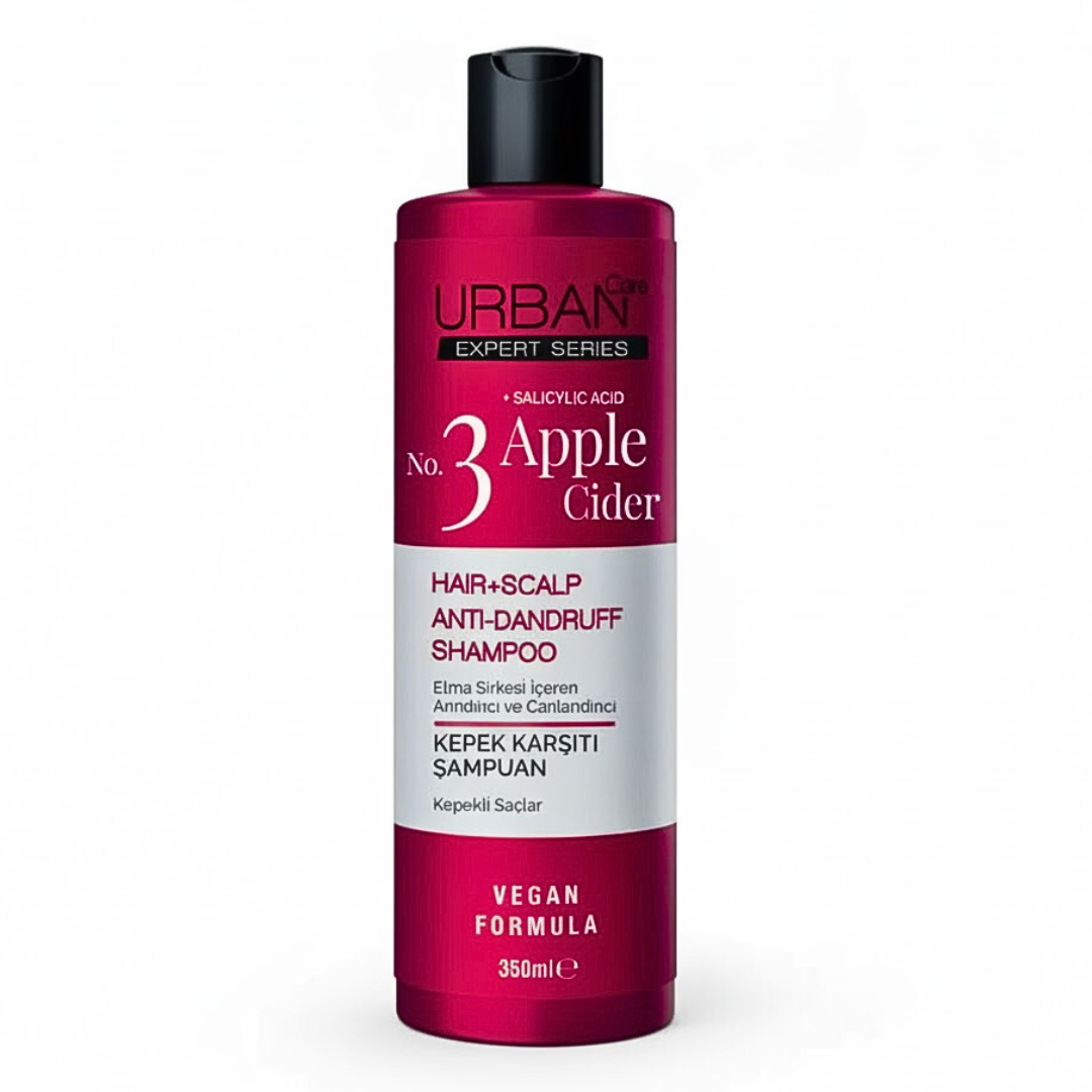 Urban-Care-No3-Apple-Cider-Shampo-Anti-Dandruff-350ml.png Urban Care No3 Apple Cider Shampoing Anti-Dandruff 350ml – Image 1
