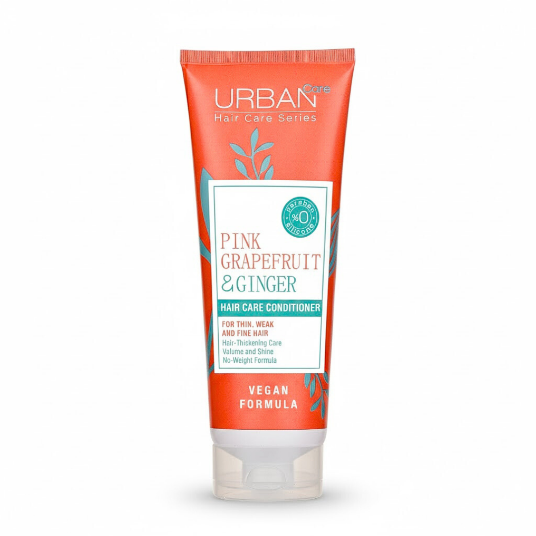 Urban-Pink-Grapefruit-Gincer-Conditioner-250ml.png Urban Care Pink Grapefruit & Gincer Conditioner 250ml – Image 1