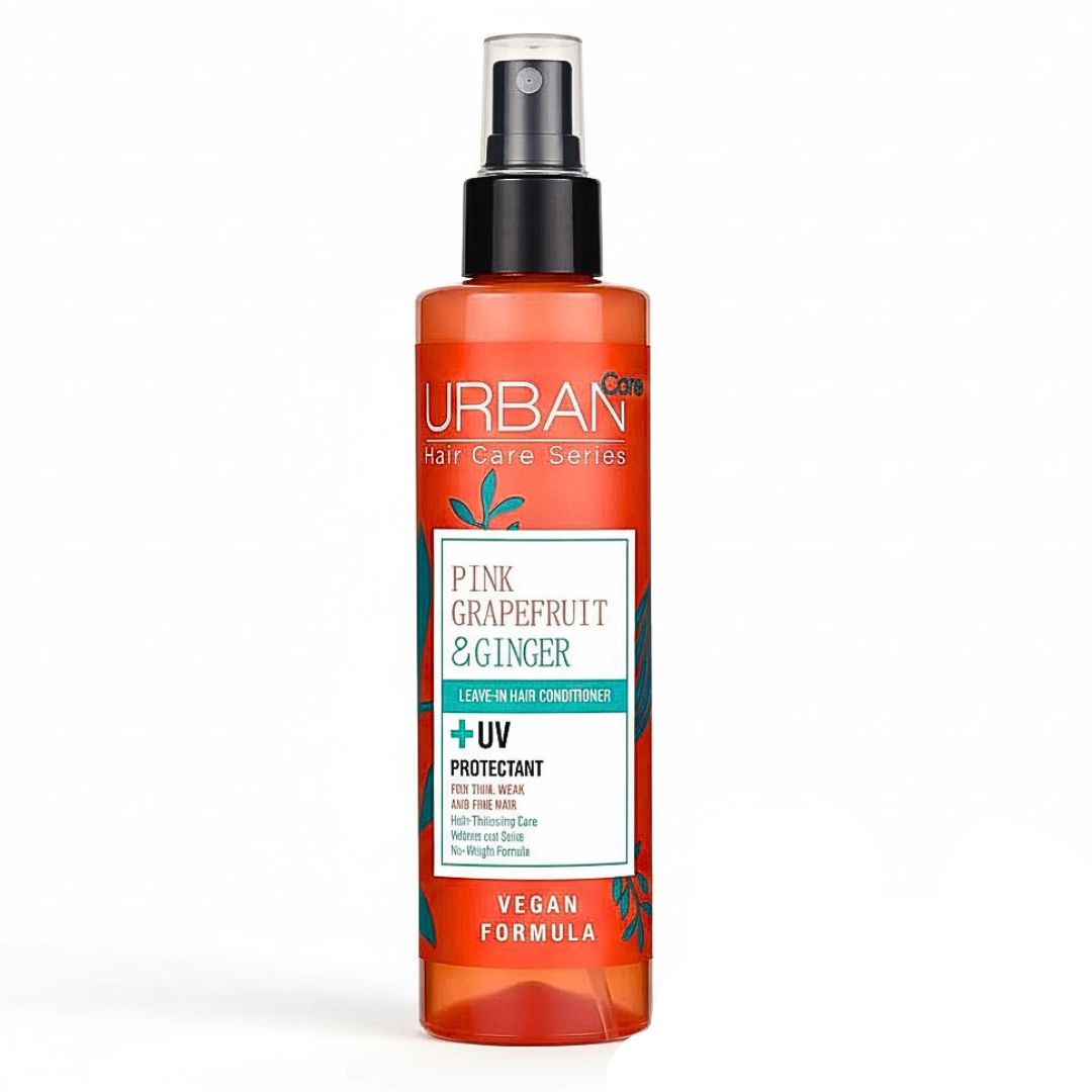 Urban-Pink-Grapefruit-Gincer-Leave-In-Conditioner-200ml.png Urban Care Pink Grapefruit & Gincer Leave In Conditioner 200ml – Image 1