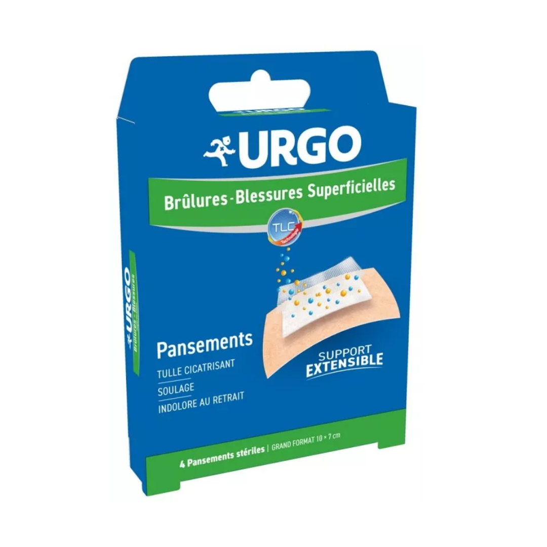 Urgo-Brulure-4-Pansement-10x7cm.png Urgo Brulure 4 Pansement 10x7cm – Image 1
