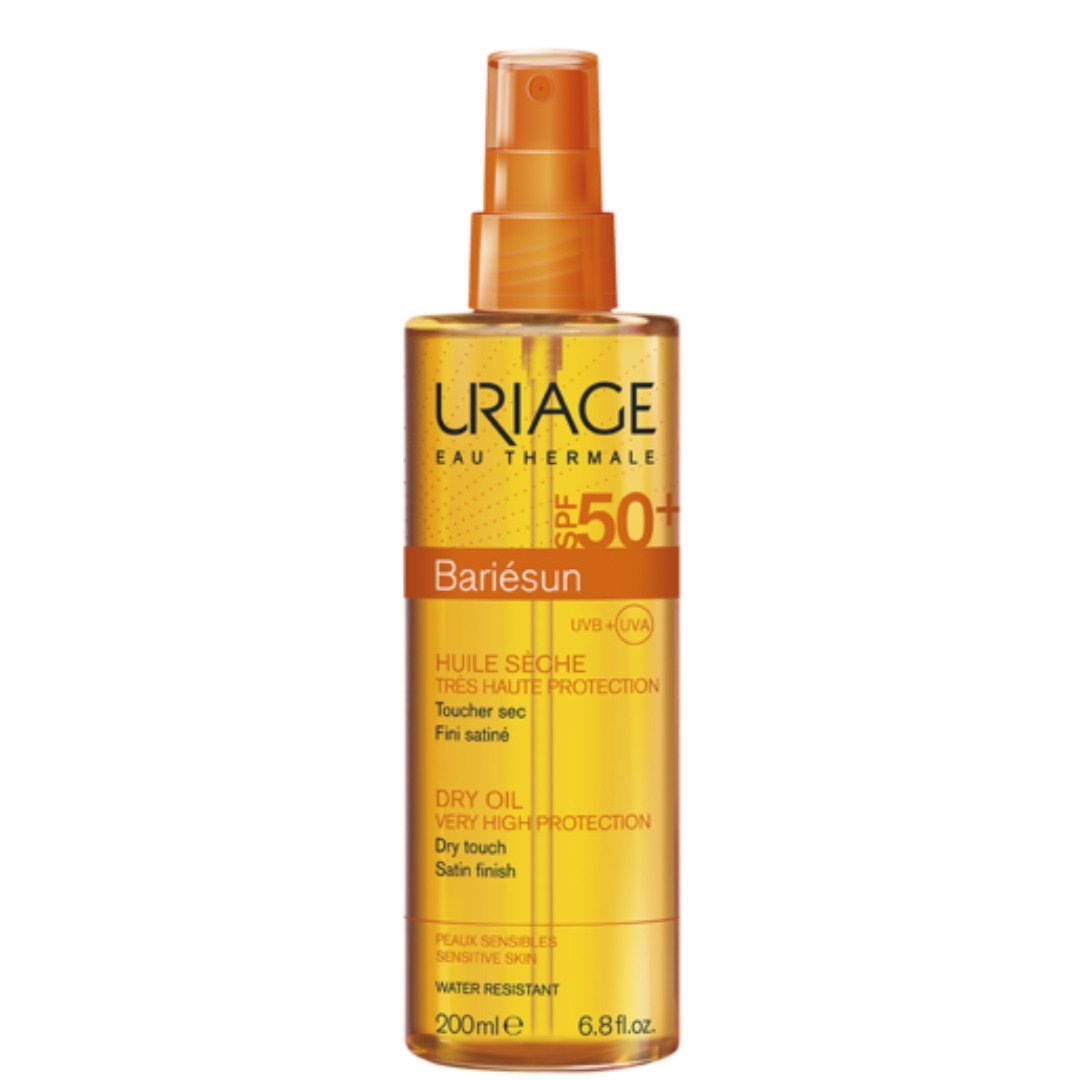 Uriage-Bariesun-spf50-huile-seche-200ml.jpg Uriage Bariesun spf50+ Huile Seche 200ml – Image 1