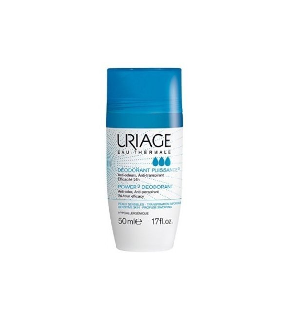 Uriage-eau-thermale-Deo-roll-on-puissance-50ml-1.jpg Uriage Eau thermale Deodorant Roll On Puissance 50ml – Image 1