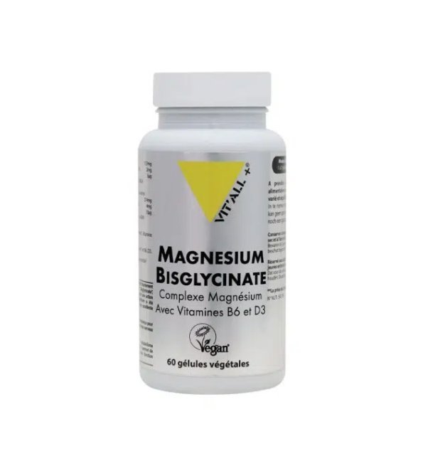 VITALL-PLUS-MAGNESIUM-BISGLYCINATE-60GEL-1.jpg VITALL PLUS MAGNESIUM BISGLYCINATE 60 GELULES – Image 1
