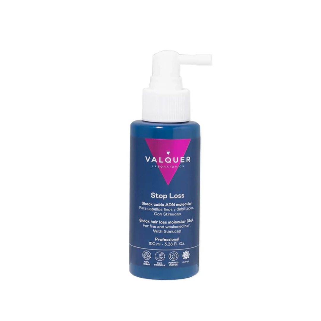 Valquer-Stop-Loss-Anti-Chute-ADN-Moleculaire-100ml.png Valquer Stop Loss Lotion Anti-Chute ADN Moleculaire 100ml – Image 1
