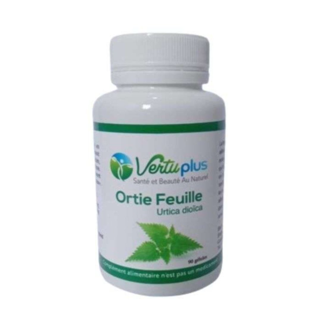 Vertu-Plus-Ortie-Feuille-90gelules-1.jpg Vertu Plus Ortie Feuille 90gelules – Image 1