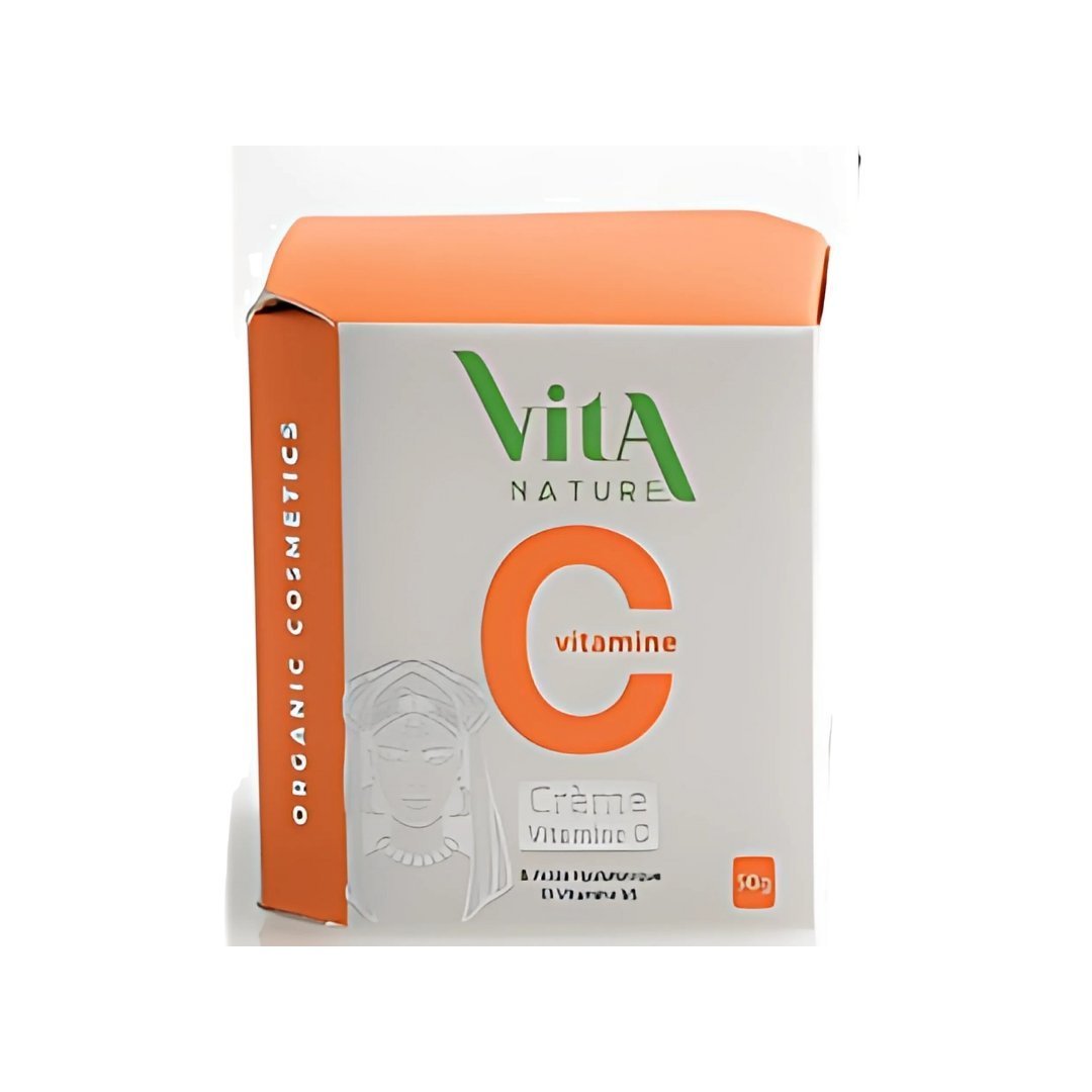 Vita-Nature-Creme-Vitamine-C-et-A.H-Pot-50ml-1.jpg Vita Nature Creme Vitamine C et A.H Pot 50ml – Image 1