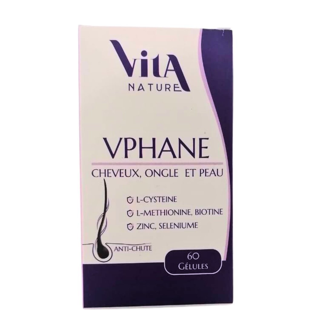 Vita-Nature-Vphane-anti-chute-60-gelules-1.jpg Vita Nature Vphane Anti-Chute 60 Gelules – Image 1