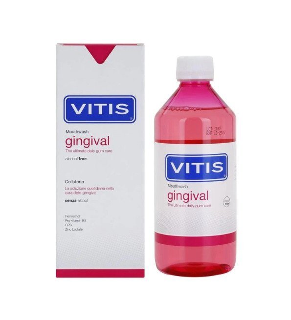 Vitis-bain-de-bouche-gingival-mouthwash-150ml-1.jpg Vitis Bain De Bouche Gingival Mouthwash 150ml – Image 1