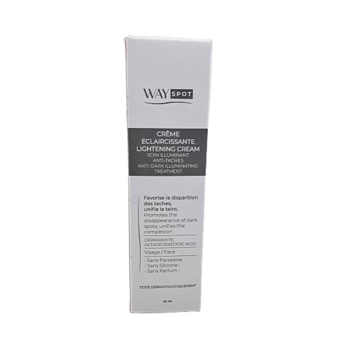 Wayspot-creme-eclaircissante-50ml.png Way spot Creme Eclaircissante 50ml – Image 1
