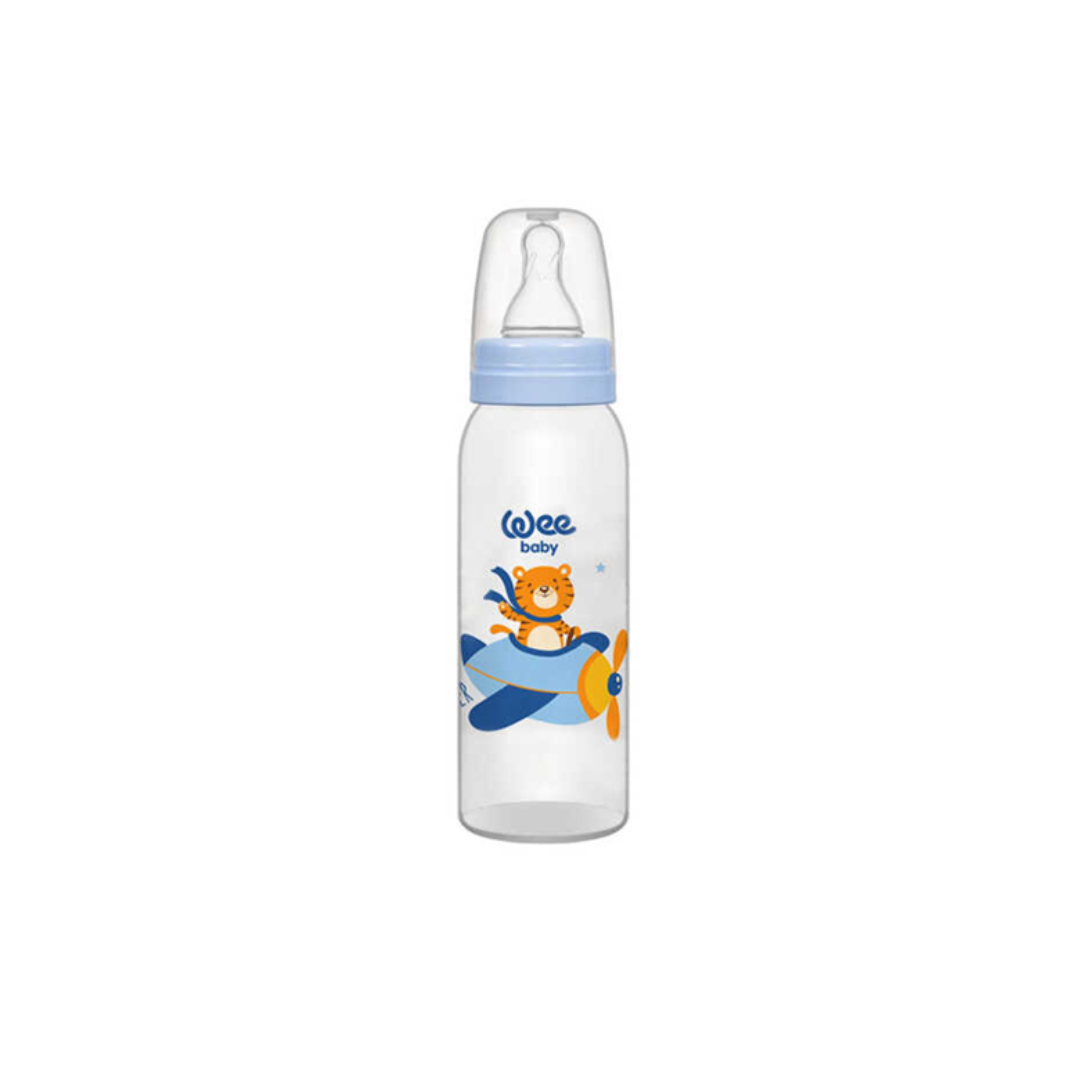 WeeBaby-bib-classic-en-verre-0-6m-250ml-876-F-1.png WeeBaby Biberon Classic en Verre 0-6m 250ml 876-F – Image 1