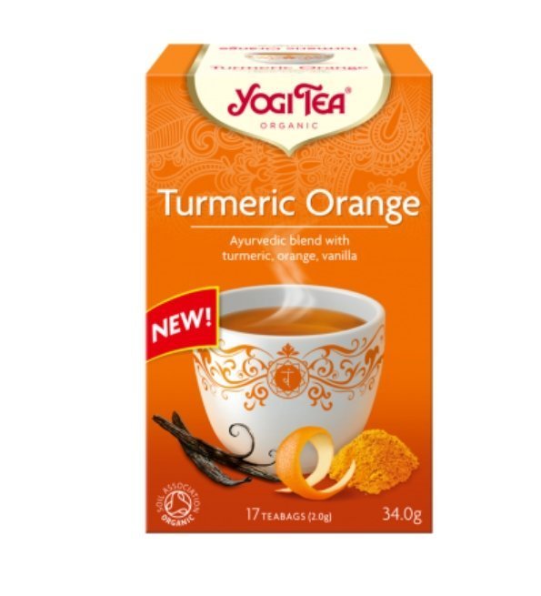 YOGI-TEA-CURCUMA-ORANGE-172G-1.jpg YOGI TEA CURCUMA ORANGE 17 X 2G – Image 1