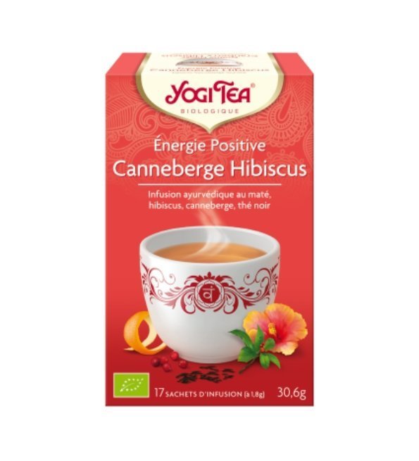 YOGI-TEA-ENERGIE-POSITIVE-CRANBERRIES-HIBISCUS-172G-1.jpg YOGI TEA ENERGIE POSITIVE CRANBERRIES HIBISCUS 17 X 2G – Image 1