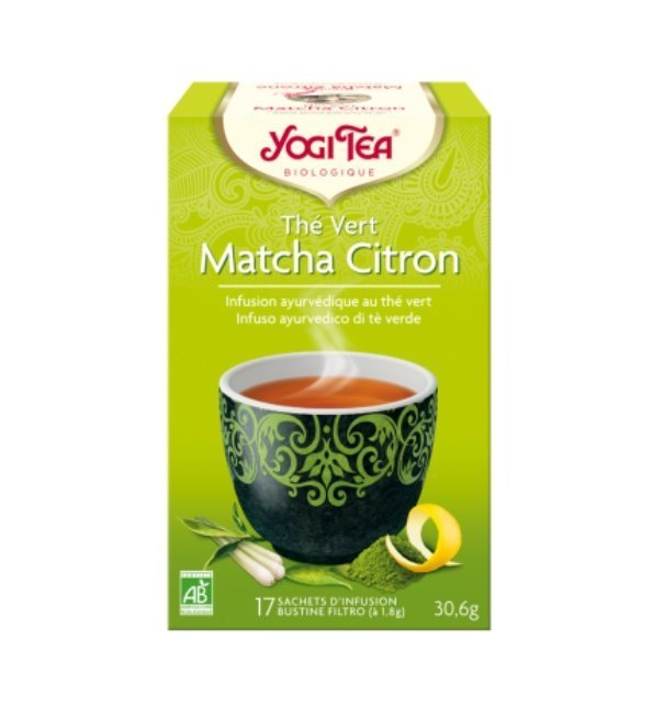 YOGI-THE-VERT-MATCHA-CITRON-172G-1.jpg YOGI TEA THE VERT MATCHA CITRON 17 X 2G – Image 1