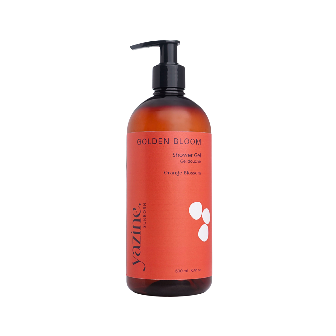 Yazine-Gel-Douche-Fleur-Dorange-250ml.png Yazine Gel Douche Fleur D’orange 250ml – Image 1