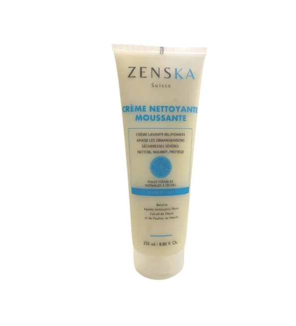 Zenska-creme-nettoyante-moussante-250ml-1.png Zenska Creme Nettoyante Moussante 250ml – Image 1