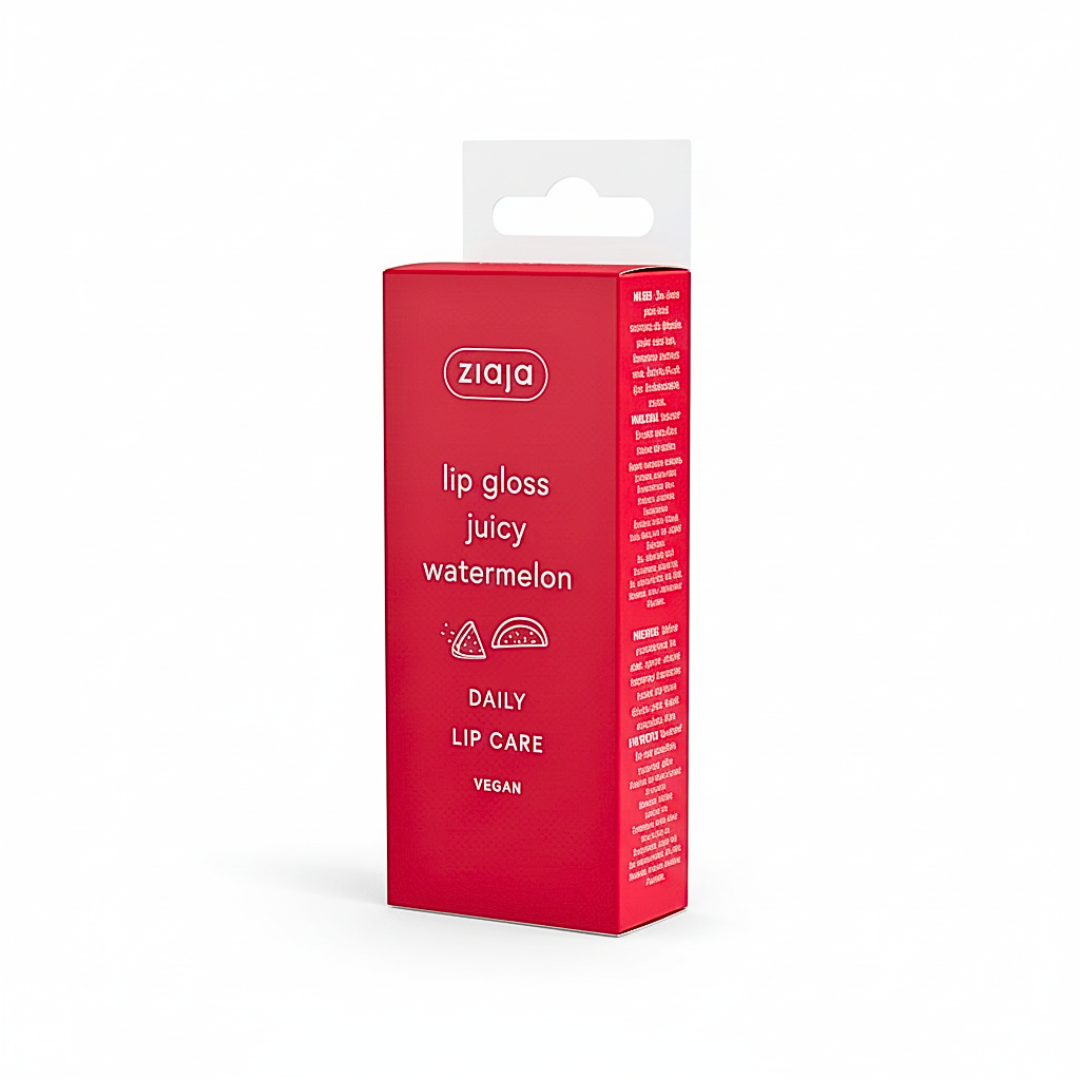 Ziaja-Gloss-a-Levres-A-La-Pasteque-15ml.png Ziaja Gloss A Levres A La Pasteque 15ml – Image 1