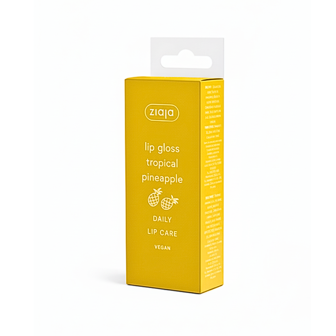 Ziaja-Gloss-a-Levres-Au-Gout-dAnanas-15ml.png Ziaja Gloss A Levres Au Gout D’Ananas 15ml – Image 1
