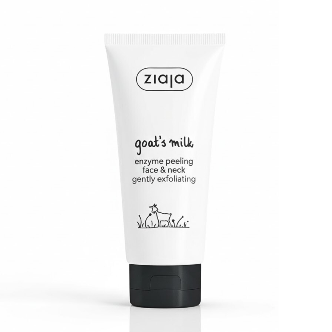 Ziaja-Goats-Milk-Gommage-Enzymatique-75ml.png Ziaja Goats Milk Gommage Enzymatique 75ml – Image 1