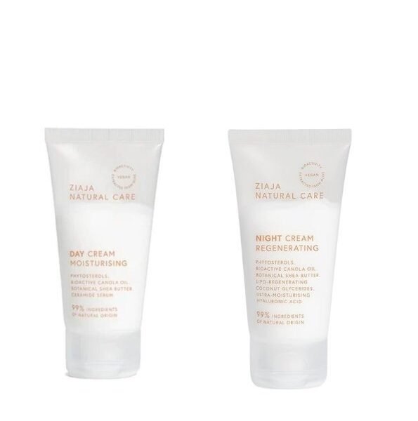 Ziaja Naturel Care Creme Hydratante jour + Creme Regeneratrice Nuit OFFERTE