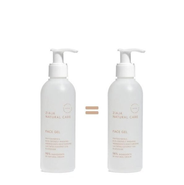 Ziaja Natural Care Gel Nettoyant 2*190ml Pack