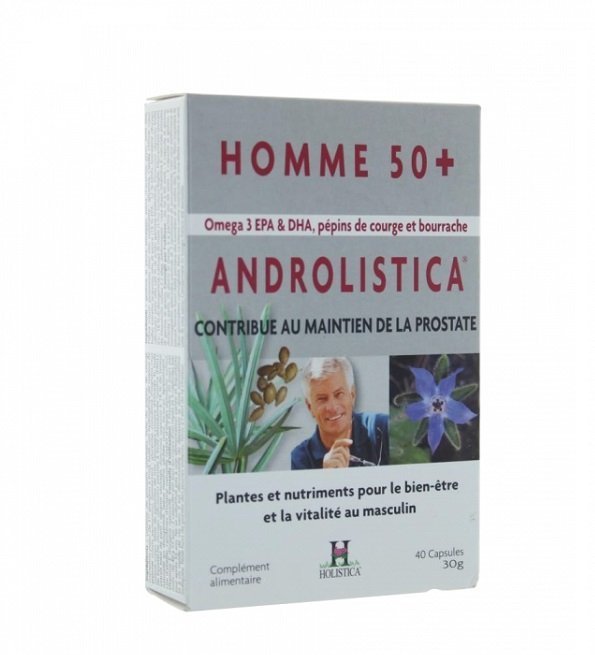 androlistica-1.jpg ANDROLISTICA HOMMES 50+ Confort Urinaire 40 CAPSULES – Image 1