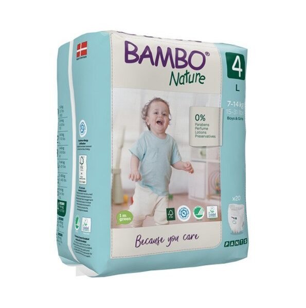 Bambo Nature culotte d&rsquo;apprentissage T4 L 7-14kg/20pcs