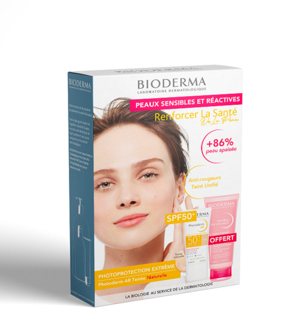 bioderma_Photoderm-AR-sensibio-gel-moussant-1-1.png Bioderma Photoderm Ar Spf50 30ml+ Sensibio Gel Moussant 100ml Pack – Image 1