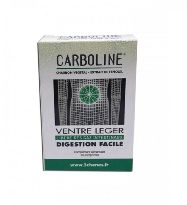 carboline-ventre-leger-30-comprimes-1.jpg CARBOLINE VENTRE LEGER 30 COMPRIMÉS – Image 1