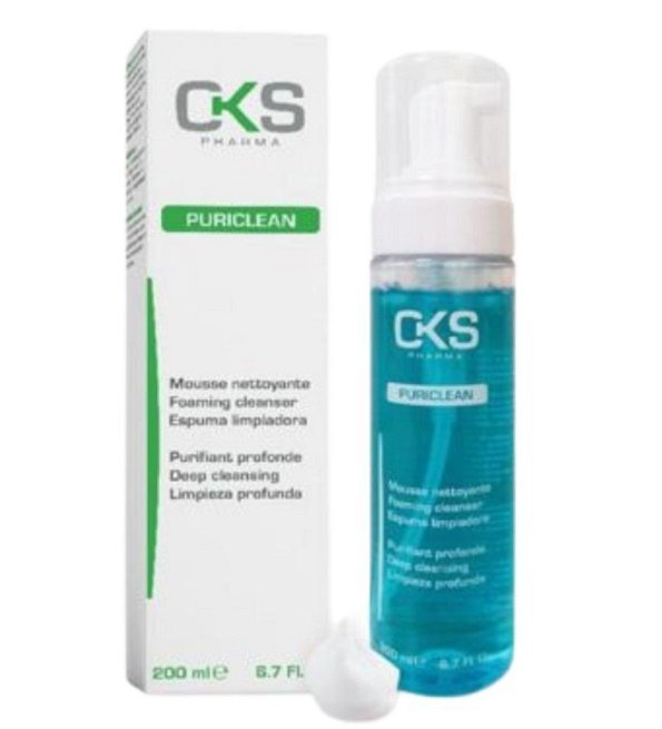 cks-puriclean-mousse-nettoyante-purifiante-profonde-200ml.jpg Cks Puriclean Mousse Nettoyant 200ml – Image 1