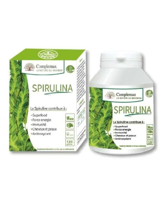 complemax-complemax-spirulina-120-gelules-vitamine-et-forme-1.jpg Complemax Spiruline 240 Comprimés – Image 1