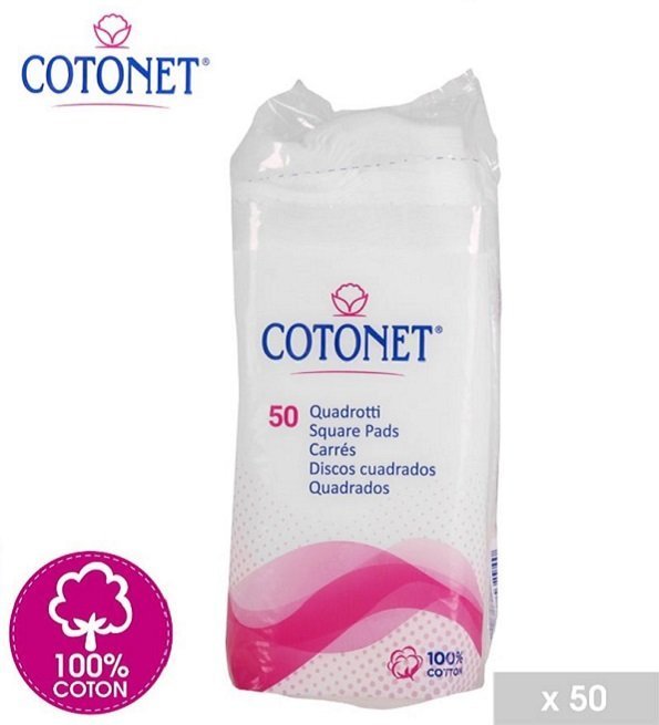 coton-a-demaquiller-x-50-maxi-1.jpg Cotonet Coton Carres 50 Pièces – Image 1
