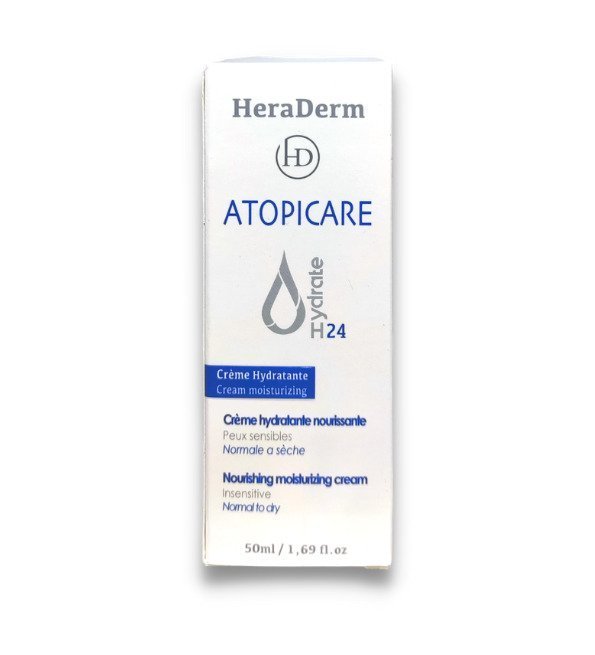 creme-hydratant-1.jpg Heraderm Atopicare Créme Hydratante 24H 50ml – Image 1