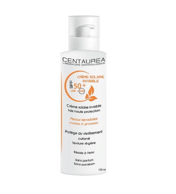 creme-solaire-invisible-125ml.jpg CENTAUREA Crème Solaire Invisible Spf50+ 125ml – Image 1