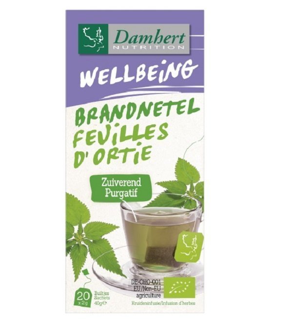 damhert-tisane-ortie-1.jpg Damhert Tisane Ortie 20 Sachets – Image 1