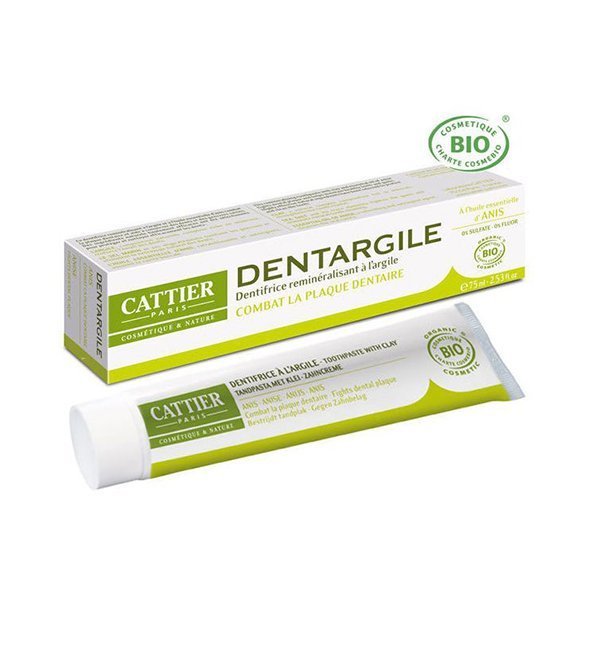 dent-anis-1.jpg Cattier Dentargile Dentifrice Anis 75ml – Image 1