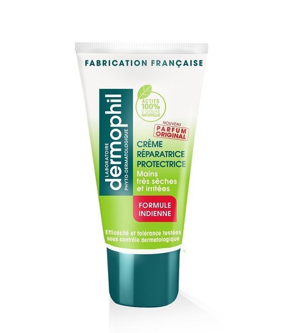 dermophil-creme-mains-reparatrice-protectrice-75ml-1.jpg DERMOPHIL Crème Mains Réparatrice Protectrice 75mL – Image 1