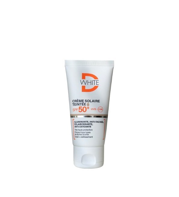 dwhite-ecran-medium-1.jpg Dwhite Ecran Solaire Teintee Medium spf50+ 50ml – Image 1
