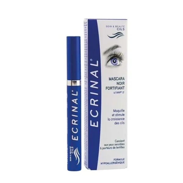 Ecrinal – Mascara noir fortifiant à l’ANP2+ – 7 ml