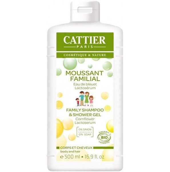 Cattier Moussant familial sans savon 500ml
