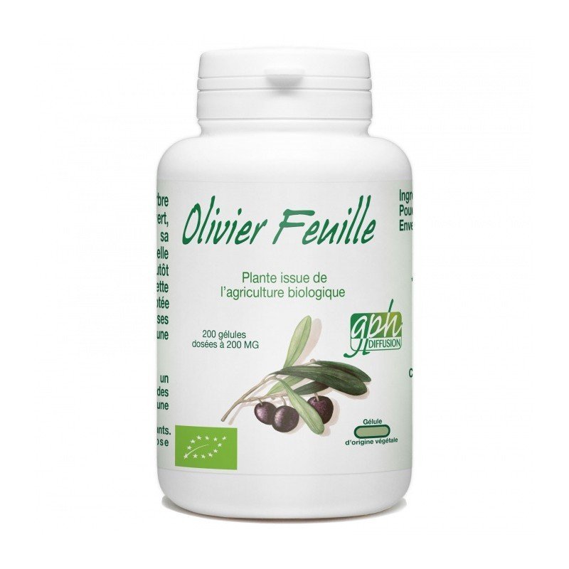 gph-diffusion-olivier-bio-200-gelules-vegetales.jpg GPH Diffusion Olivier 200 Gelules – Image 1