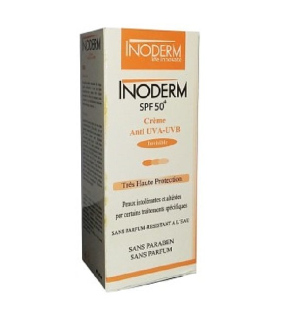 inoderm-ecran-invisible-spf50-1.jpg INODERM ÉCRAN SOLAIRE INVISIBLE SPF 50+ (50ML) – Image 1