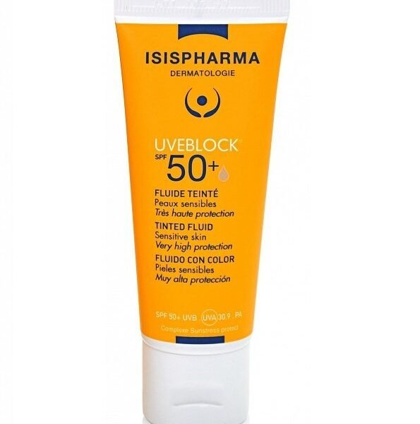 ISISPHARMA UVEBLOCK SPF50+ Fluide Teinte Très haute protection 40ml