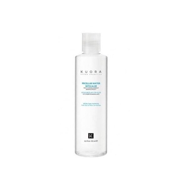 KUORA EAU MICELLAIRE NETTOYANTE À L&rsquo;ALOE VERA 250ML